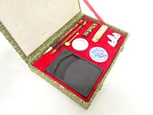 中国　硯セット